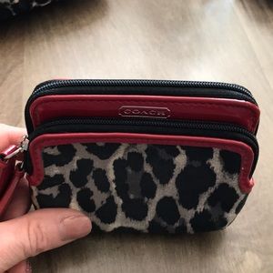 Gently used Coach small wallet